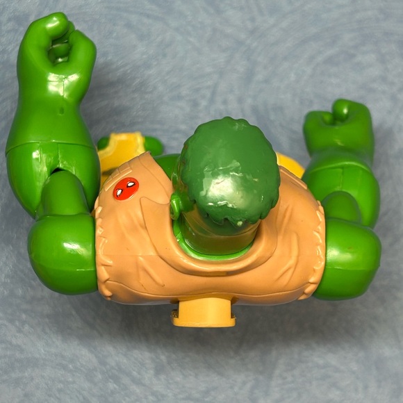 Iconic Rare Preowned Marvel 2002 Playwell Incredible Hulk Kids Toy Figure - Picture 9 of 17
